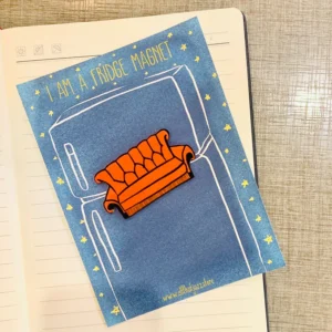 Friends Sofa fridge magnet