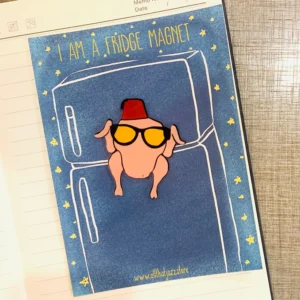 I Love You friends fridge magnet