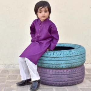 Purple Kurta