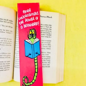 Bookworm bookmark