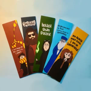 Harry Potter bookmarks set of 5
