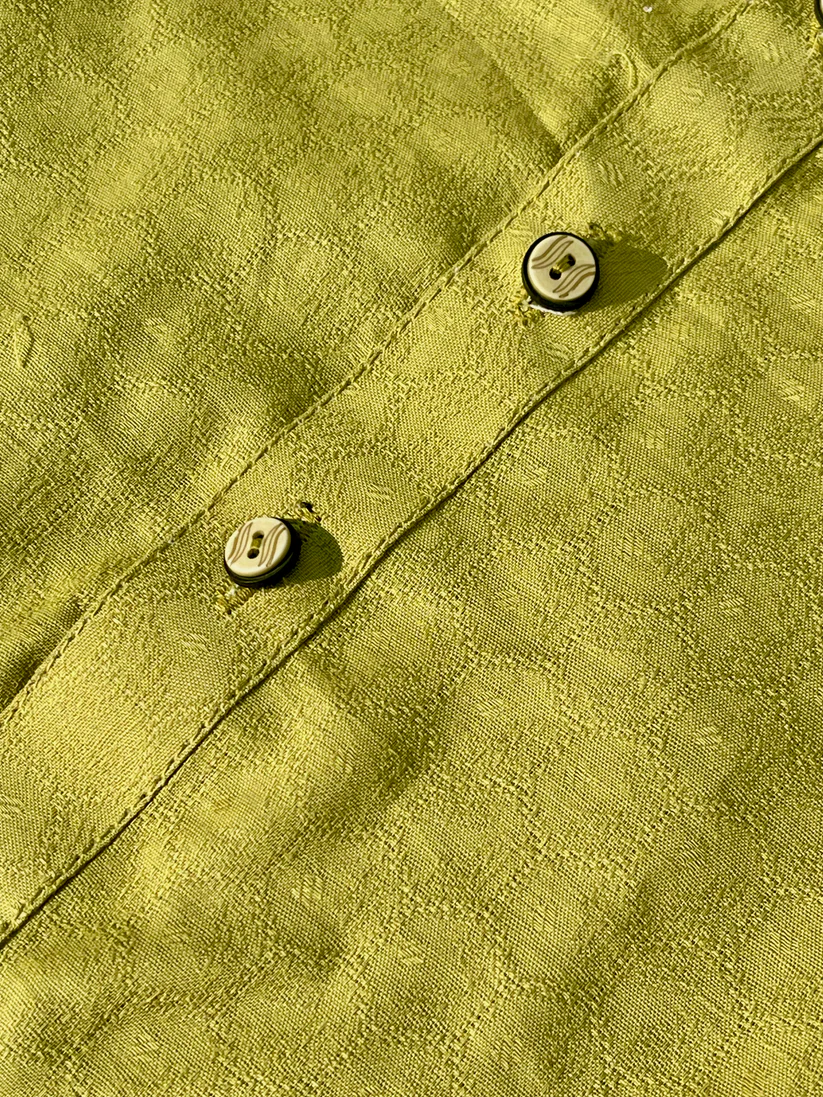 Avocado Kurta Trouser Set - Image 5