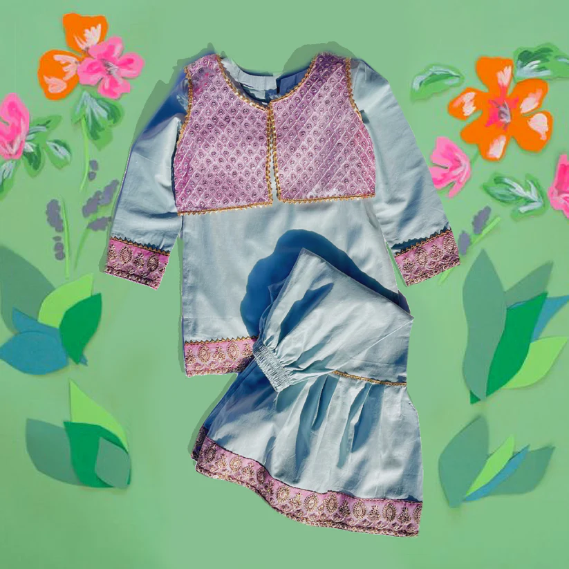 Dreamy Blue 3 Piece Set for Girls - Image 5