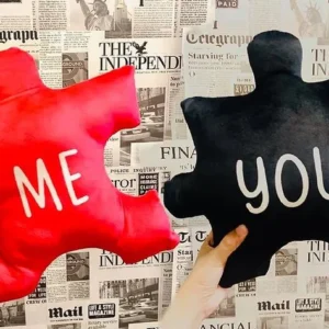 Me+You Puzzle Cushion