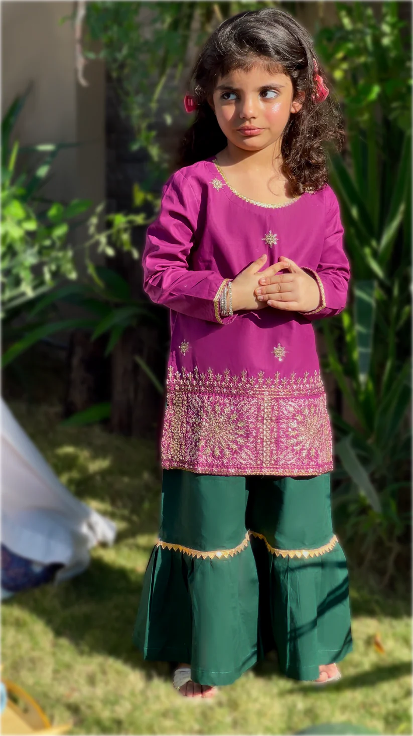 Plum Magic 2 Piece Set For Girls